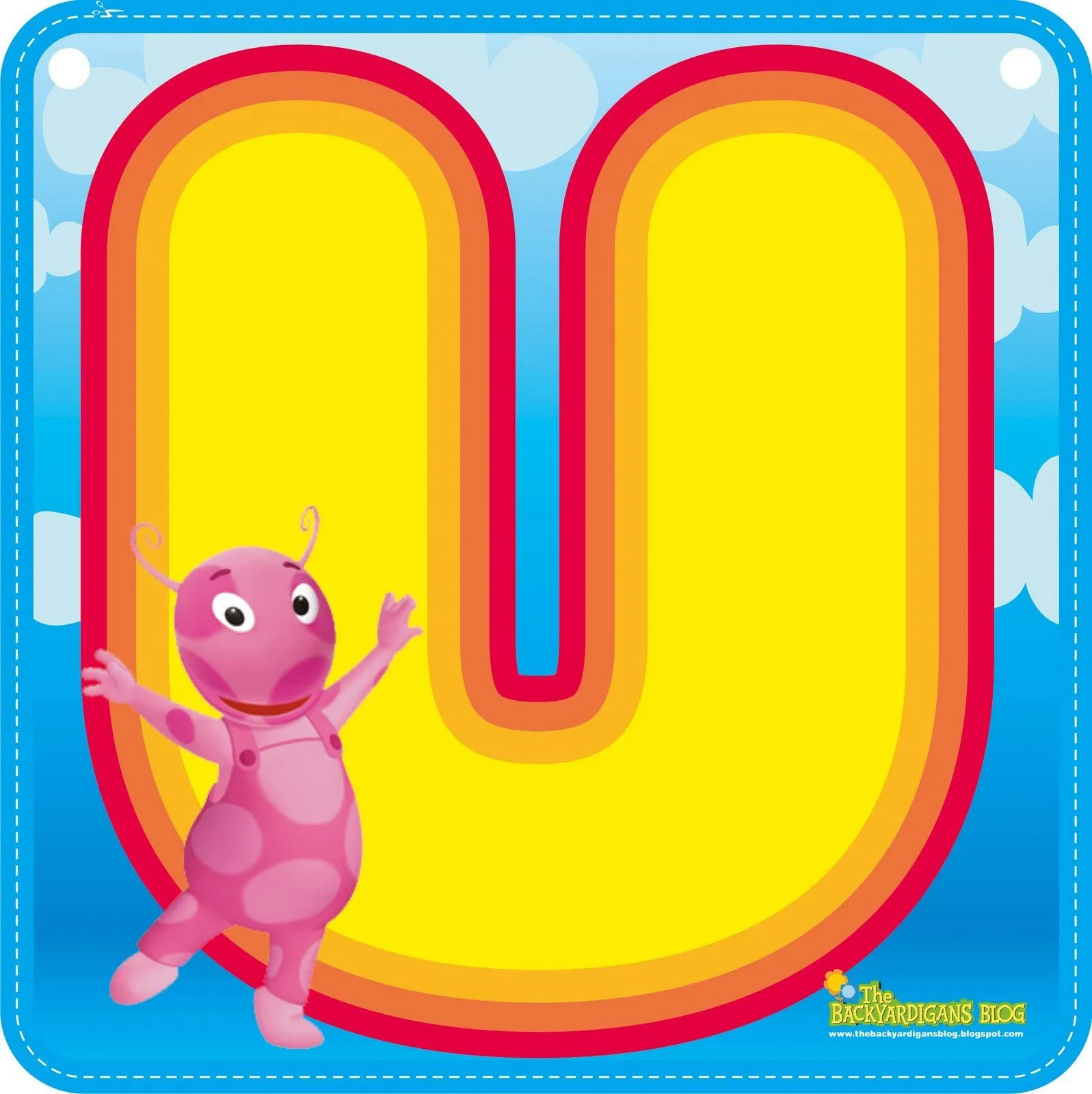 Los Backyardigans: Ultimas letras del Abecedario Backyardigans