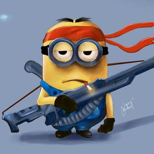 Bad ass minon! | funny pics | Pinterest | Minions, I Got This and Lol