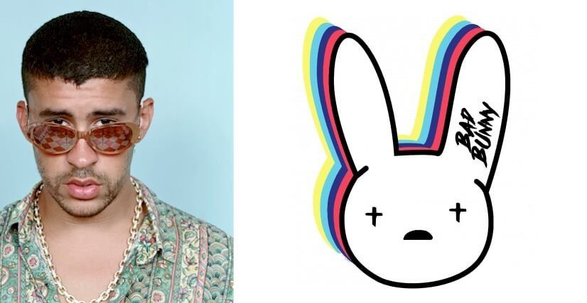 Bad Bunny logo and some history behind the rapper | LogoMyWay