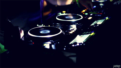 badass turntable gif | EDM gifs | Pinterest