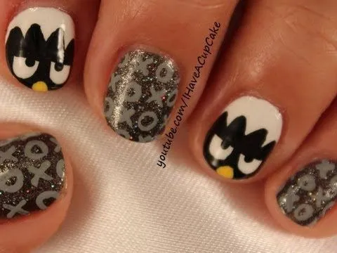 Badtz Maru Nail Art - YouTube