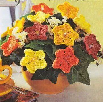 badulake de ana: TODO FLORES DE GANCHILLO