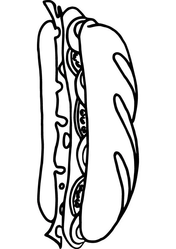 baguettebread Colouring Pages (page 3)