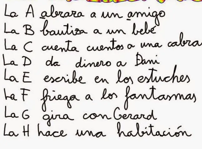 El bagul de les lletres: ¿QUÉ HACEN LAS LETRAS DEL ABECEDARIO? El bagul de les lletres: ¿QUÉ HACEN LAS LETRAS DEL ABECEDARIO?