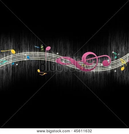 Bailando música Notas sobre fondo negro Fotos stock e Imágenes ... Bailando música Notas sobre fondo negro Fotos stock e Imágenes ...