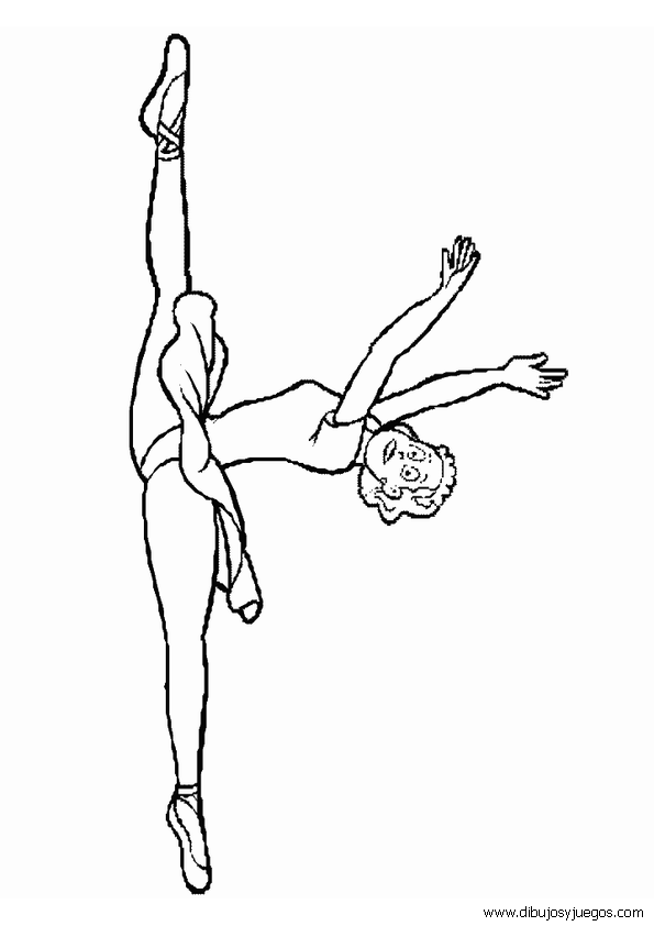 bailarinas-ballet-051 | Dibujos y juegos, para pintar y colorear bailarinas-ballet-051 | Dibujos y juegos, para pintar y colorear