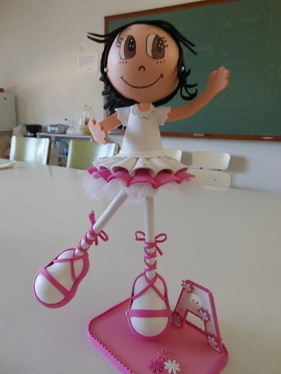 Fofuchas Bailarinas | Aprender manualidades es facilisimo. Fofuchas Bailarinas | Aprender manualidades es facilisimo.