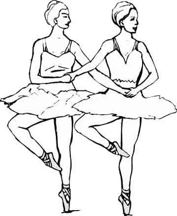Bailarinas para colorear ballet - Imagui