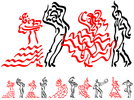 Dibujos de sevillanas para colorear - Imagui Dibujos de sevillanas para colorear - Imagui