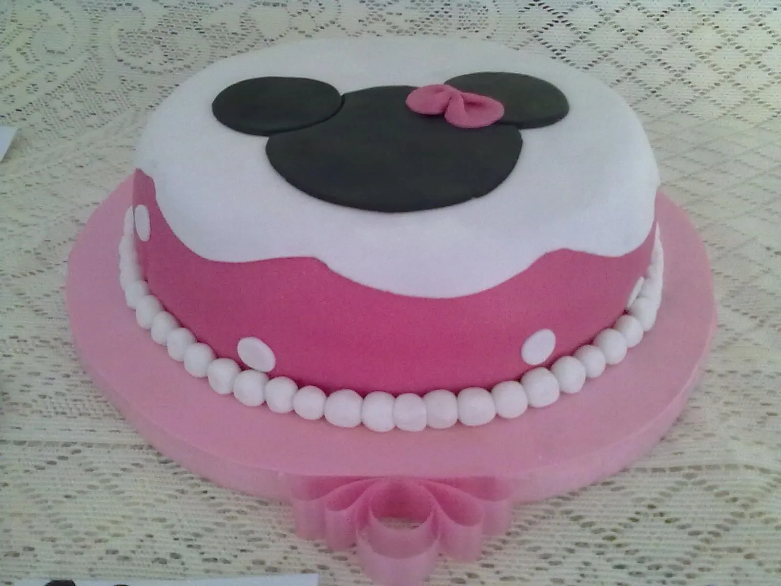 Baires Cupcakes: Torta minnie y cookies minnie y mickey