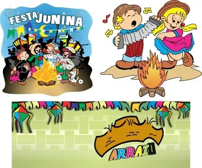 Baixando Vetores: Festa Junina