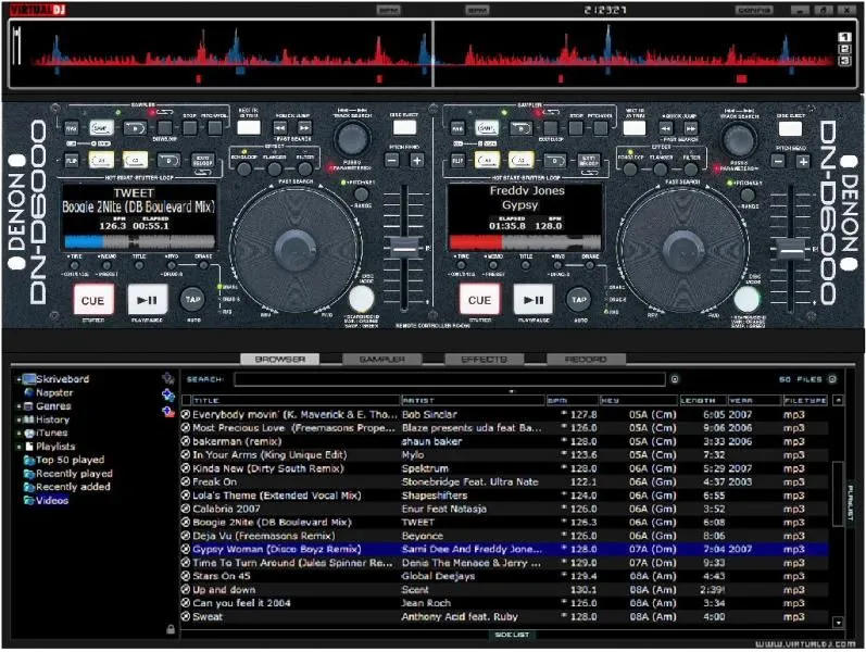 Bajar Skin DN HC4500 para Virtual DJ! Terrible