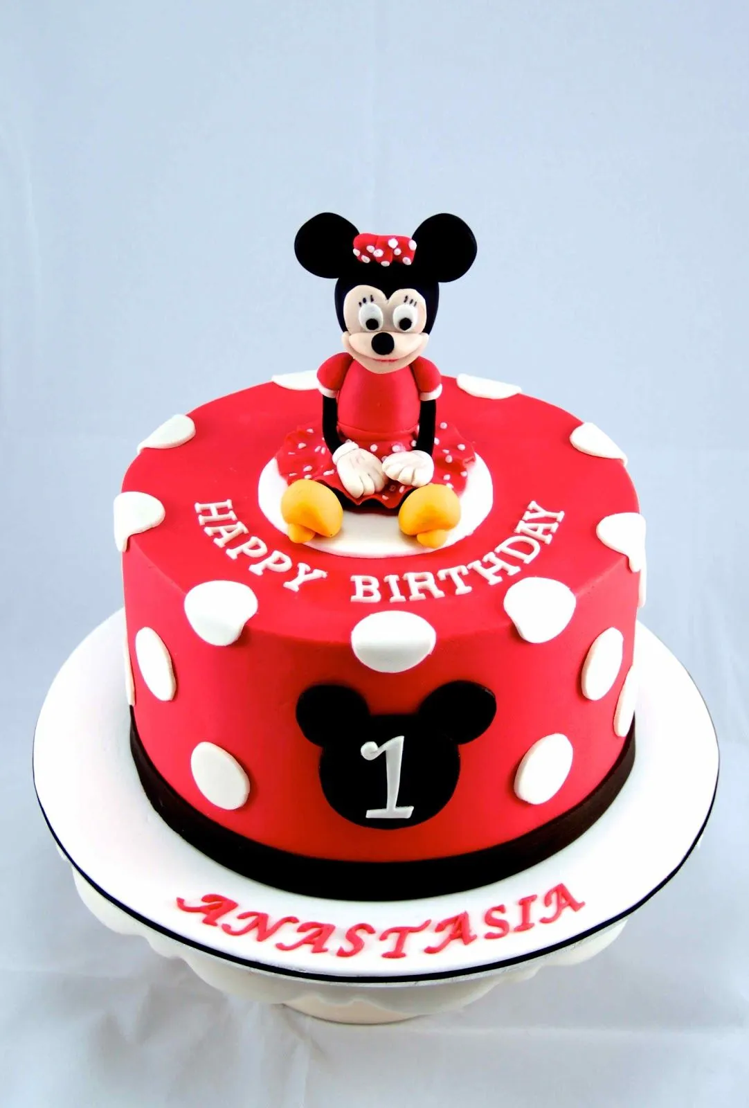 Bakerz Dad: Minnie Mouse Cake Bakerz Dad: Minnie Mouse Cake