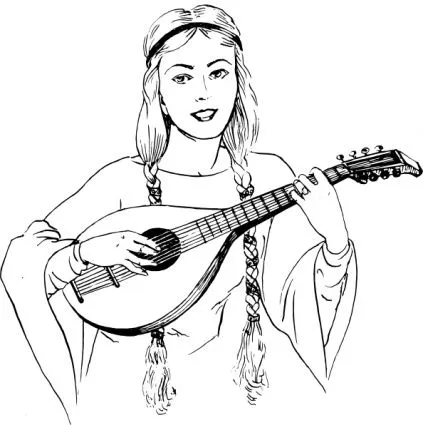 Balalaika Laúd Arpa Mandalina Clip Art Descargar 35 clip arts ...