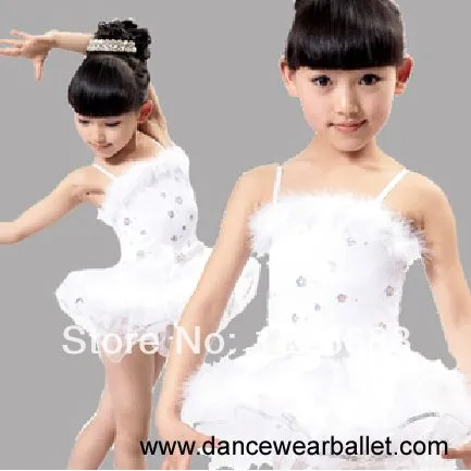 Ballet Vestido De Gasa Para Los Ninos Bailarina Traje De La Danza ...