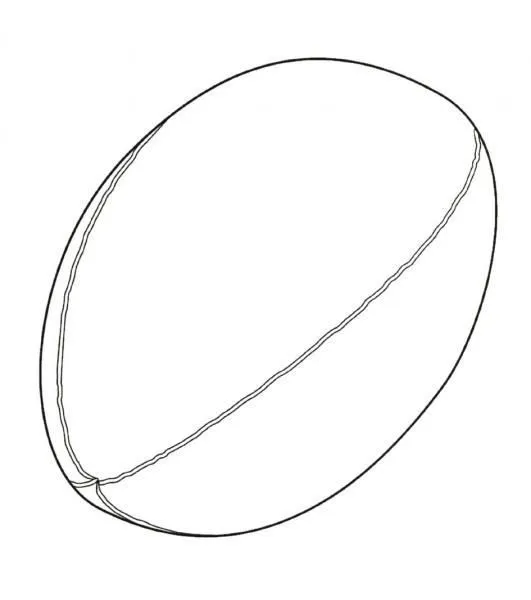 BALON DE RUGBY DIBUJO - Imagui