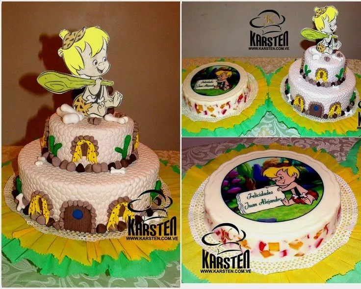 Torta de bam bam y pebbles - Imagui