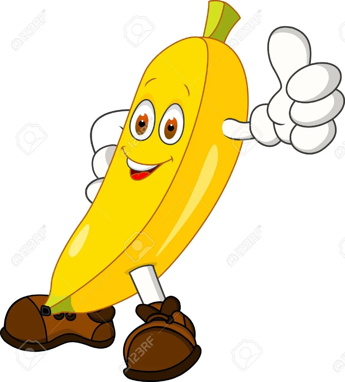 Banana Character Imágenes De Archivo, Vectores, Banana Character ...