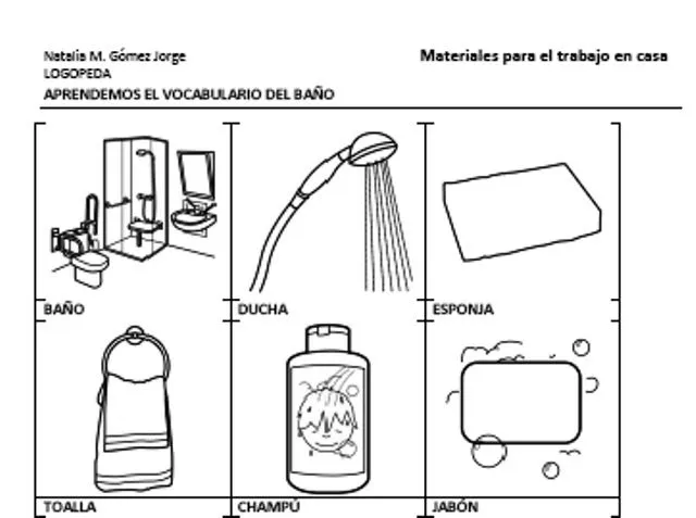 Parte de la baño para colorear - Imagui