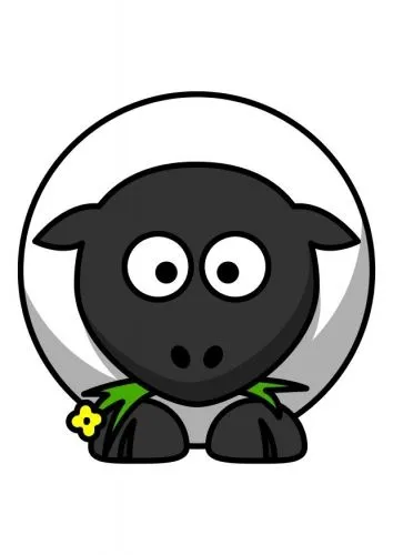 Oveja caricatura - Imagui