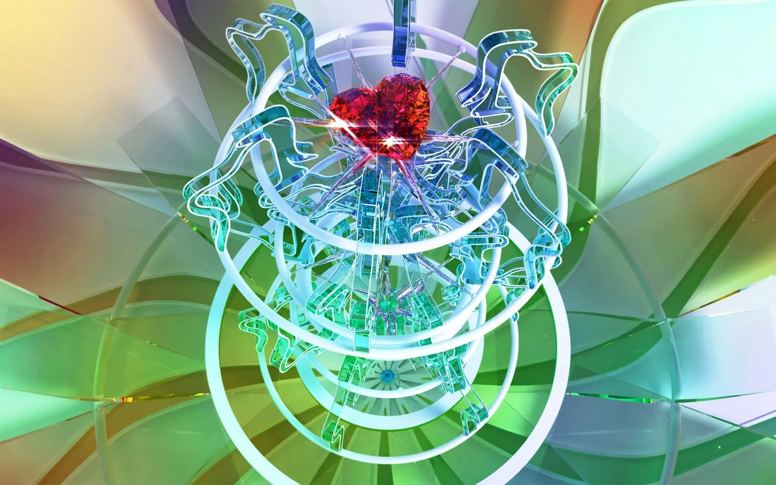 BANCO DE IMÁGENES: 14 fondos de figuras abstractas en 3D con ...