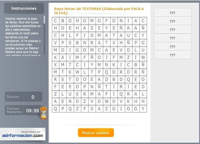 LA BANDA DEL 17: FORMA Y TEXTURA