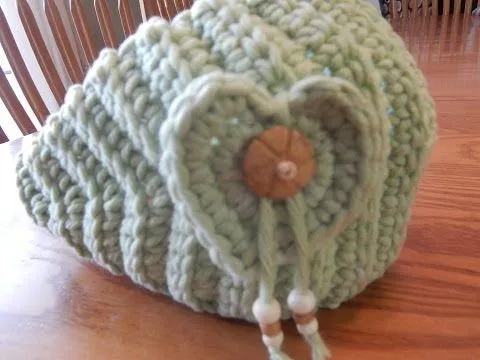 Banda con Corazón para Niña crochet - YouTube Banda con Corazón para Niña crochet - YouTube