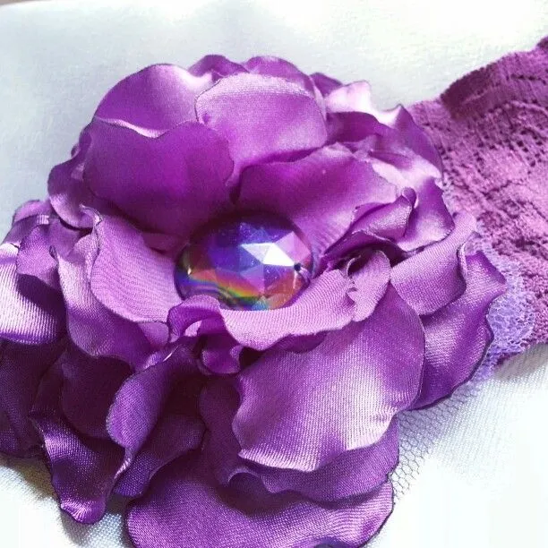 Bandas para niñas con flores de tela!! @dcarolve | manualidades ... Bandas para niñas con flores de tela!! @dcarolve | manualidades ...