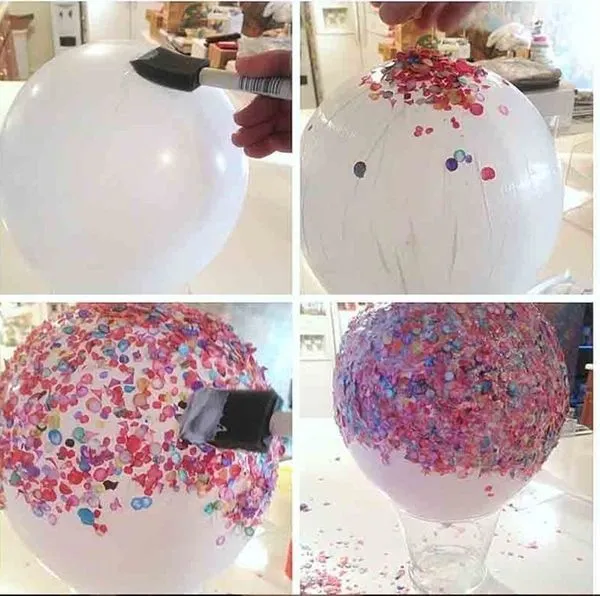 bandeja para snacks de fiesta con confetti 1 Ideas para decorar ... bandeja para snacks de fiesta con confetti 1 Ideas para decorar ...