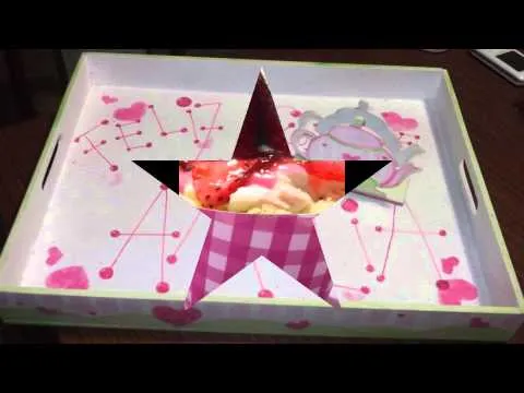 Bandejas desayuno merienda decoradas personalizadas a domicilio ... Bandejas desayuno merienda decoradas personalizadas a domicilio ...