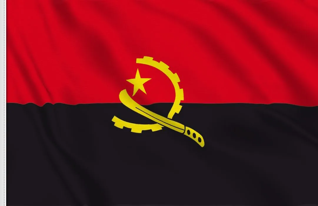 bandera de Angola en venta, bandera de Angola.