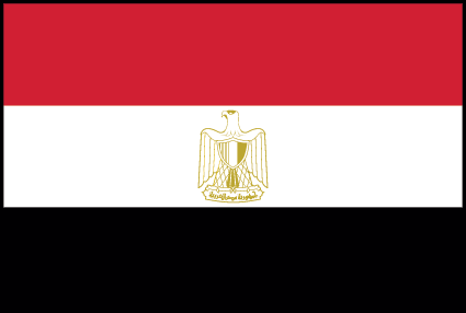 Bandera de Egipto