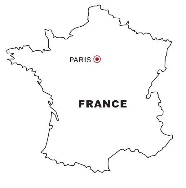 Dibujos de francia para colorear - Imagui