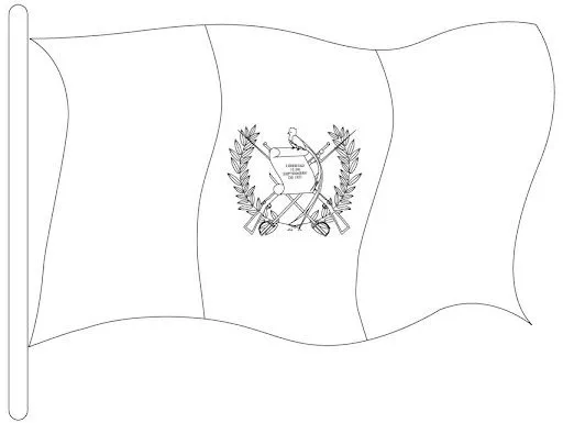 La bandera de guatemala para colorear - Imagui La bandera de guatemala para colorear - Imagui