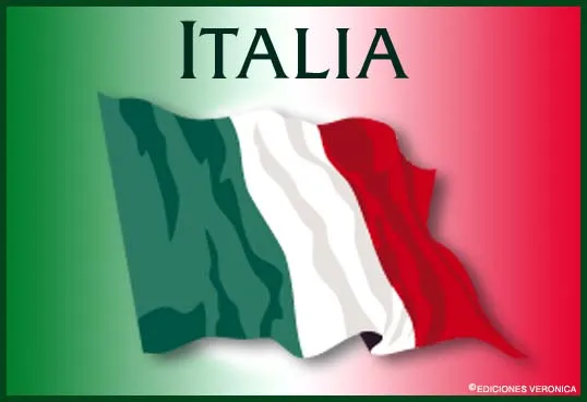 Bandera de Italia. Banderas, ver tarjetas, postales virtuales Bandera de Italia. Banderas, ver tarjetas, postales virtuales