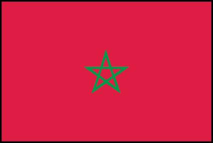 Bandera de Marruecos