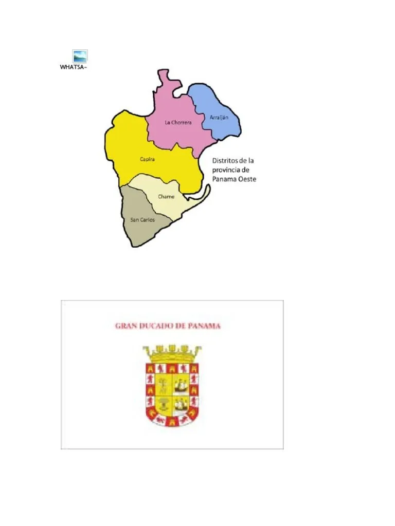 Bandera de Las Provincias de Panama para Colorear | PDF Bandera de Las Provincias de Panama para Colorear | PDF