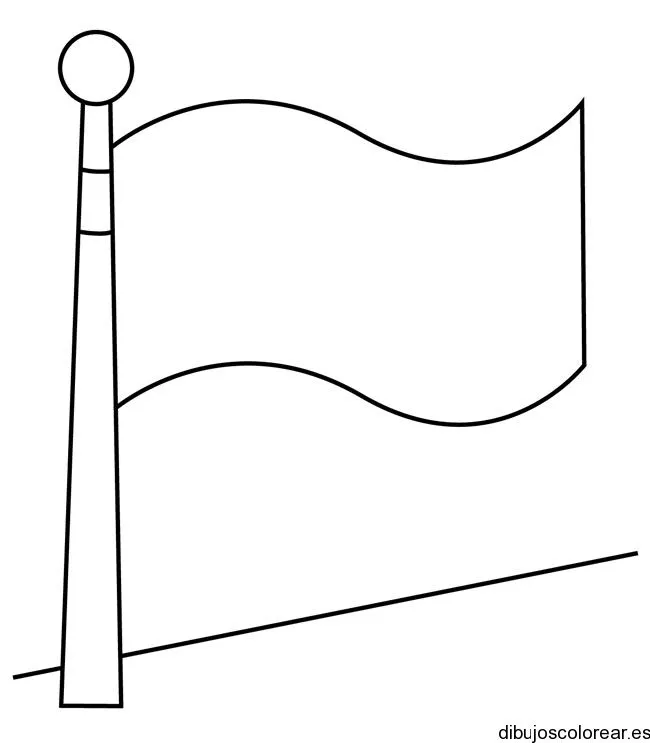 Banderas | Dibujos para Colorear