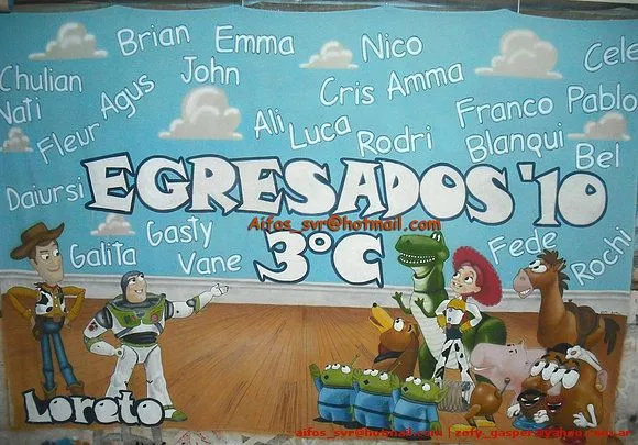 Banderas de egresados