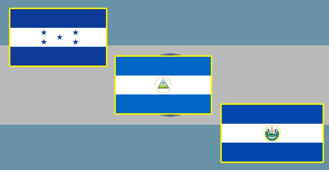 Por qué las banderas de Honduras, Nicaragua y El Salvador se parecen tanto? Por qué las banderas de Honduras, Nicaragua y El Salvador se parecen tanto?