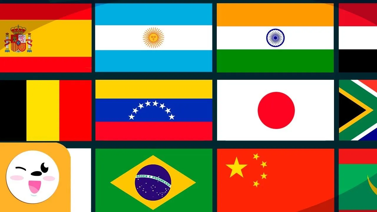 BANDERAS DEL MUNDO - Encuentra la bandera diferente - EUROPA, AMÉRICA,  ÁFRICA, ASIA - Recopilación - YouTube