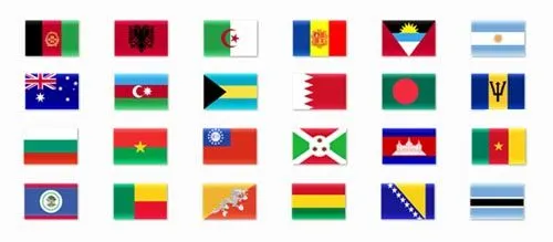 203 iconos de banderas internacionales en PNG y PSD | Interlinkeo 203 iconos de banderas internacionales en PNG y PSD | Interlinkeo
