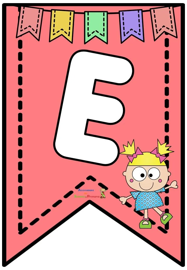 Banderines: «BIENVENIDOS» para decorar tu clase el primer día Banderines: «BIENVENIDOS» para decorar tu clase el primer día