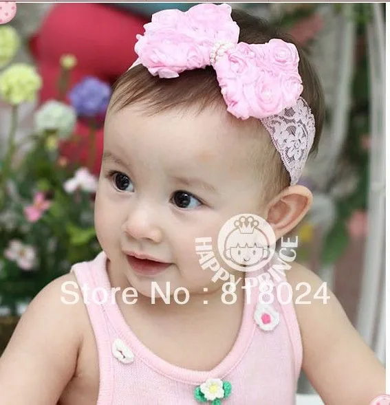 Banditas para bebé con moño grande - Imagui Banditas para bebé con moño grande - Imagui