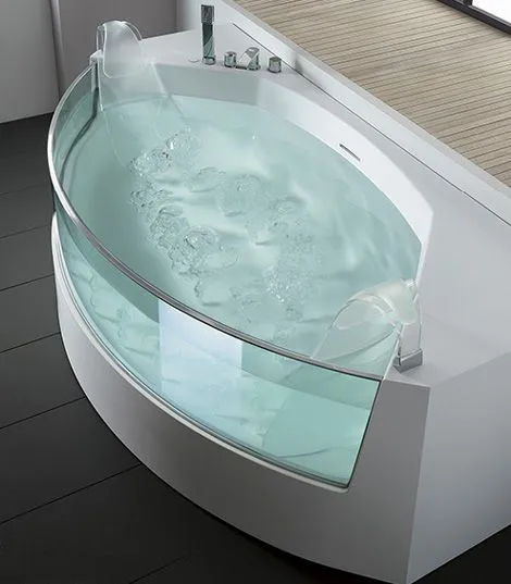 Bañera Teuco con forma de pecera