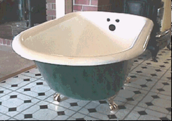 Bañeras de hierro fundido con patas