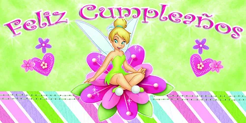 Banner de bienvenida Tinkerbell campanita | Flickr - Photo Sharing!