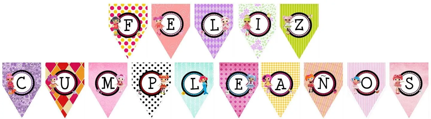 Lala Doll Banner Birthday Party Decoration por LalaHeaven en Etsy Lala Doll Banner Birthday Party Decoration por LalaHeaven en Etsy