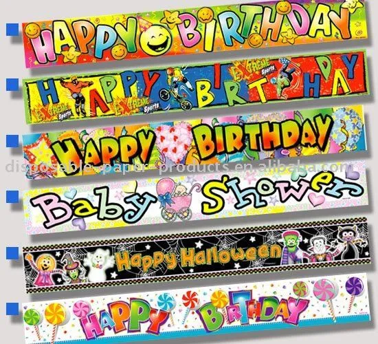 Banner de feliz cumpleaños gratis - Imagui