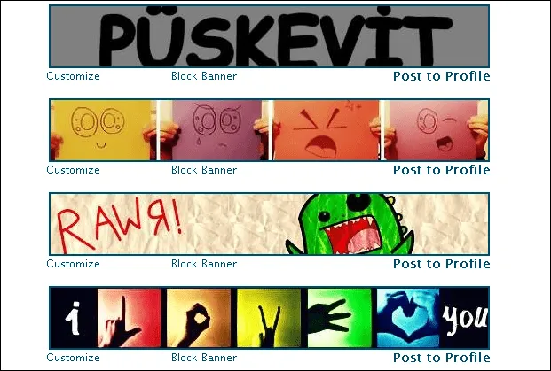 Banner personalizado para perfil de Facebook Banner personalizado para perfil de Facebook